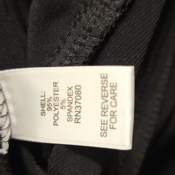 CATO 2 piece skirt set with multicolor top and black skirt size large - Picture 12 of 13